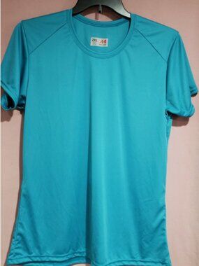 A4 Women's Short Sleeve Moisture Cooling Performance Crewneck T-Shirt 39" Bust